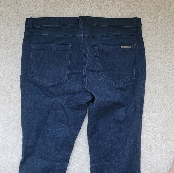 Michael Kors Boot Cut Dark Wash Jeans Size 4 - Picture 8 of 15